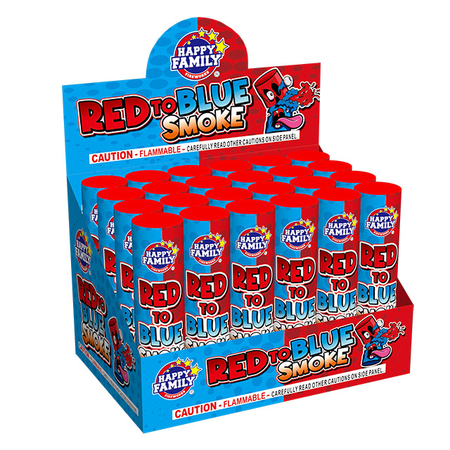 RED TO BLUE SMOKE/···